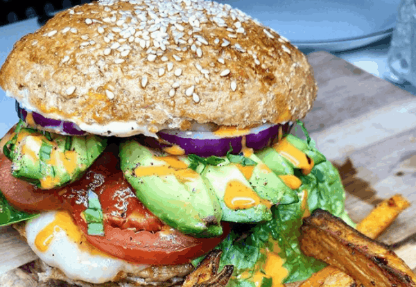 Frijsenborg mexicansk kyllingeburger