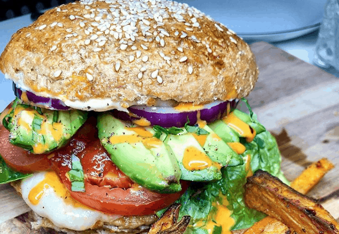 Frijsenborg mexicansk kyllingeburger