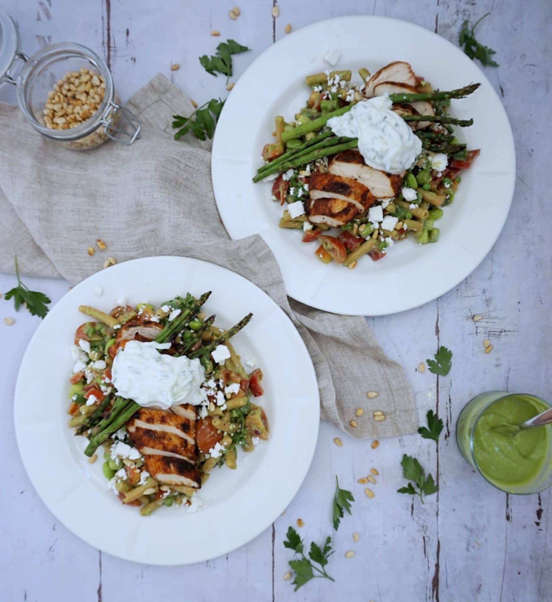 Frijsenborg brystfilet ChipotleBBQ med pastasalat