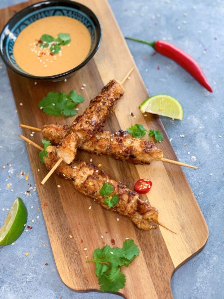 Frijsenborg satay kyllingespyd