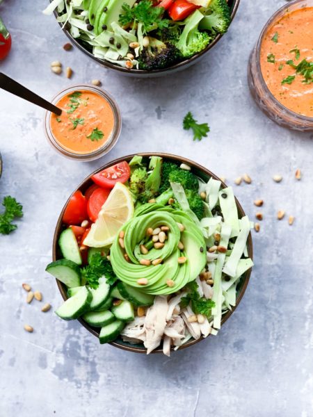 Frijsenborg salatbowl med kylling