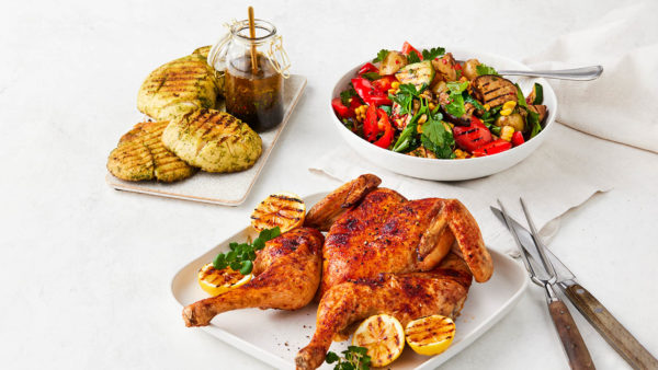 Frijsenborg Butterfly Chicken Med Grillede Grøntsager