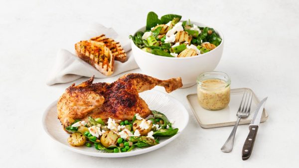 Frijsenborg Halv Kylling Med Grøn Kartoffelsalat